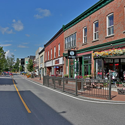 Photo centre-ville de Coaticook